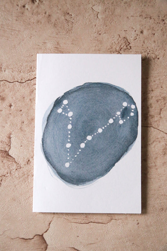 Pisces Print Card