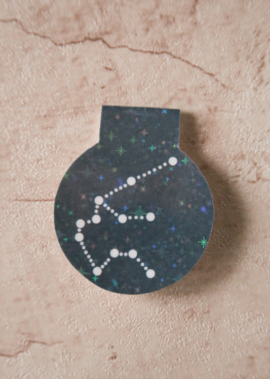 Aquarius Magnetic Bookmark