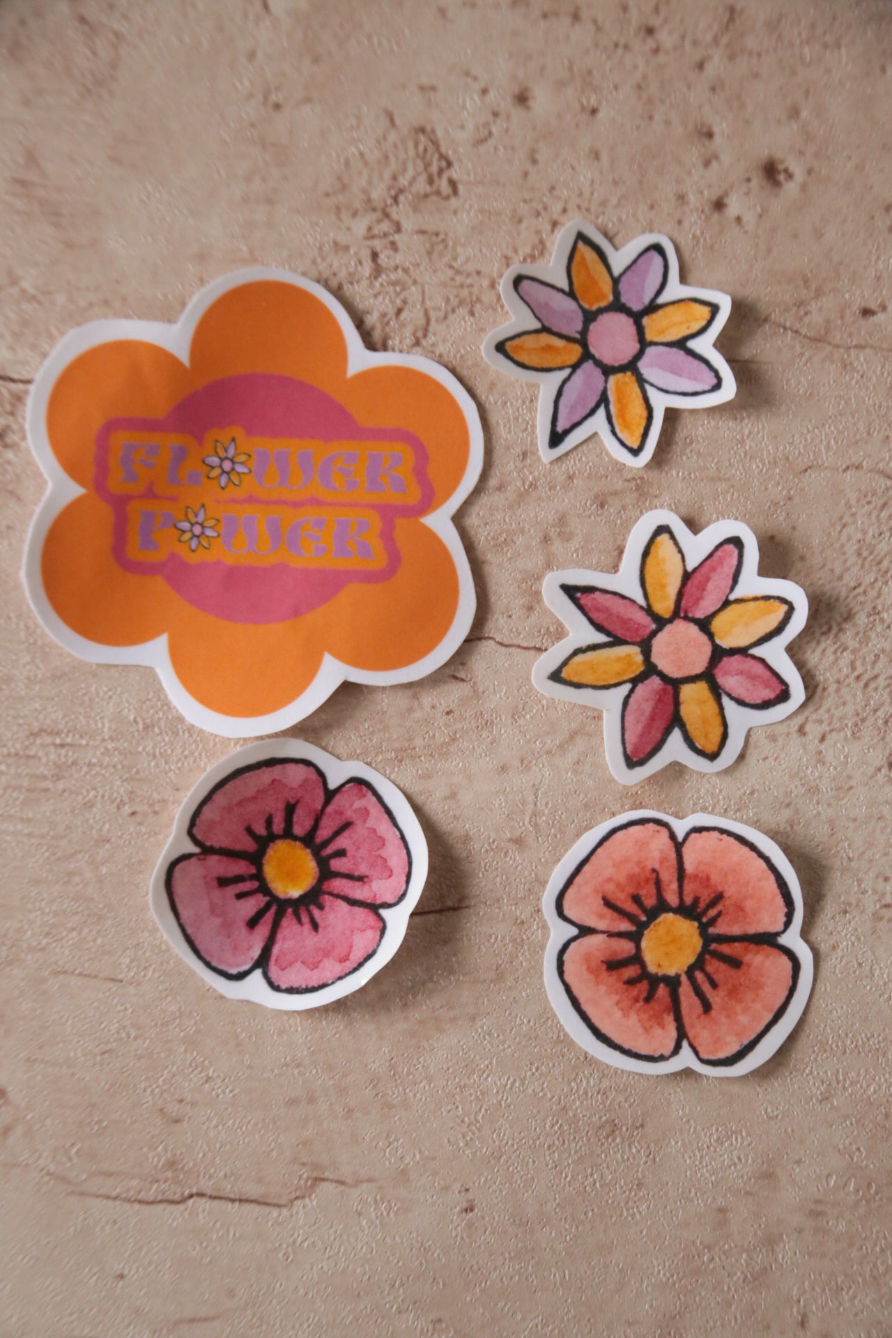 Flora Power Sticker Pack