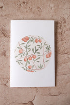 Orange Watercolor Card