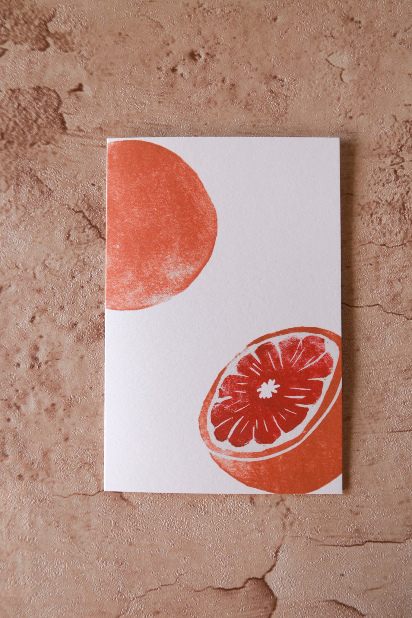 Grapefruit Print Card