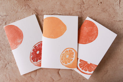 Grapefruit Print Card