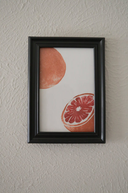 Grapefruit Print Card