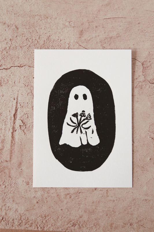 Flower Ghost Print