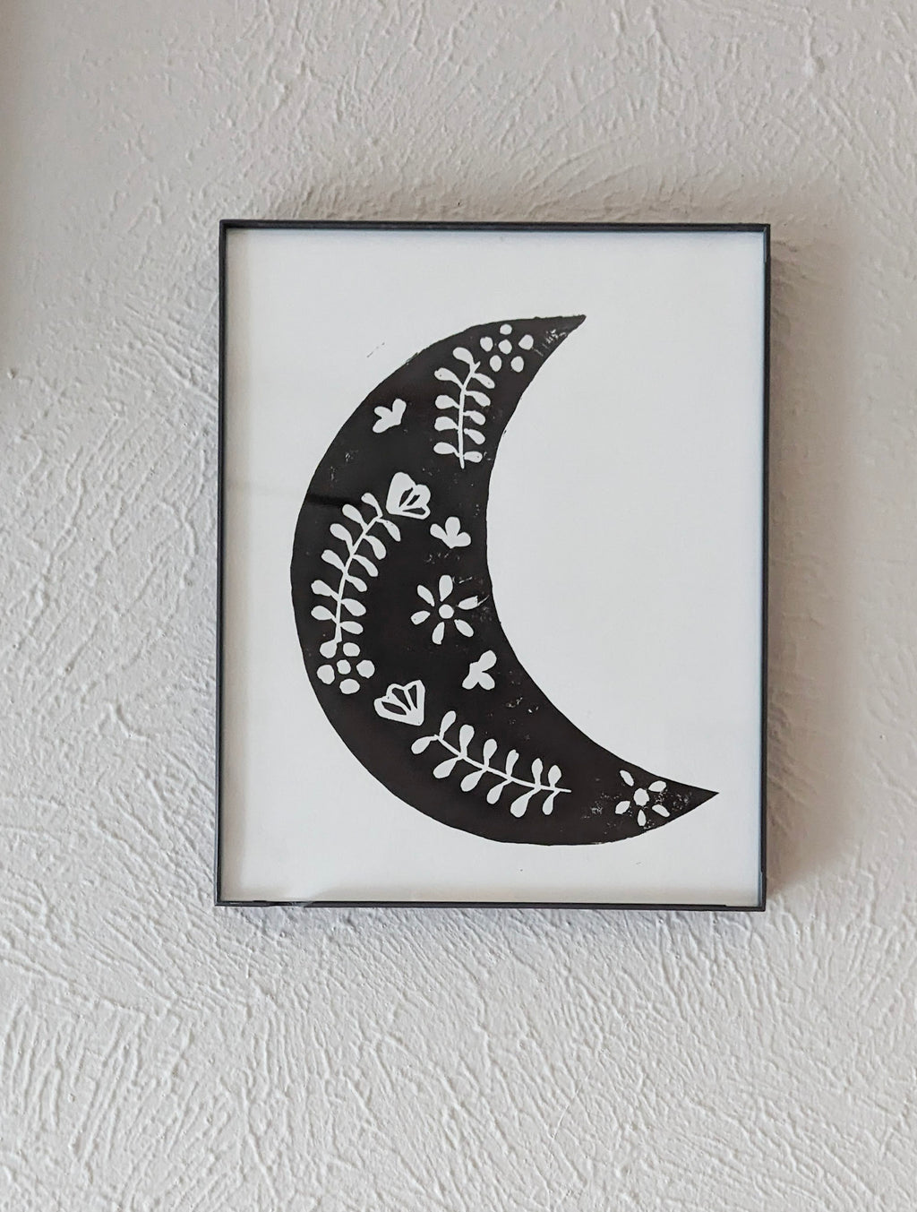 Moon Linocut Print