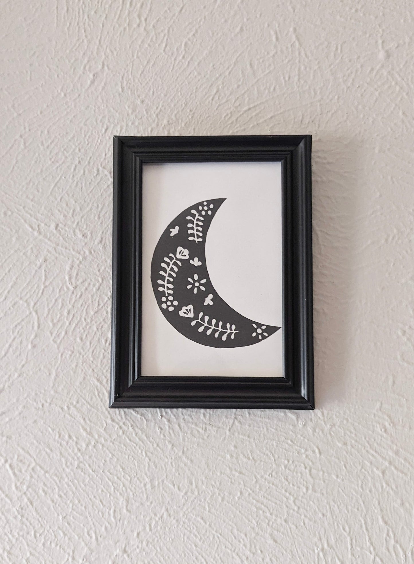 Moon Print Card