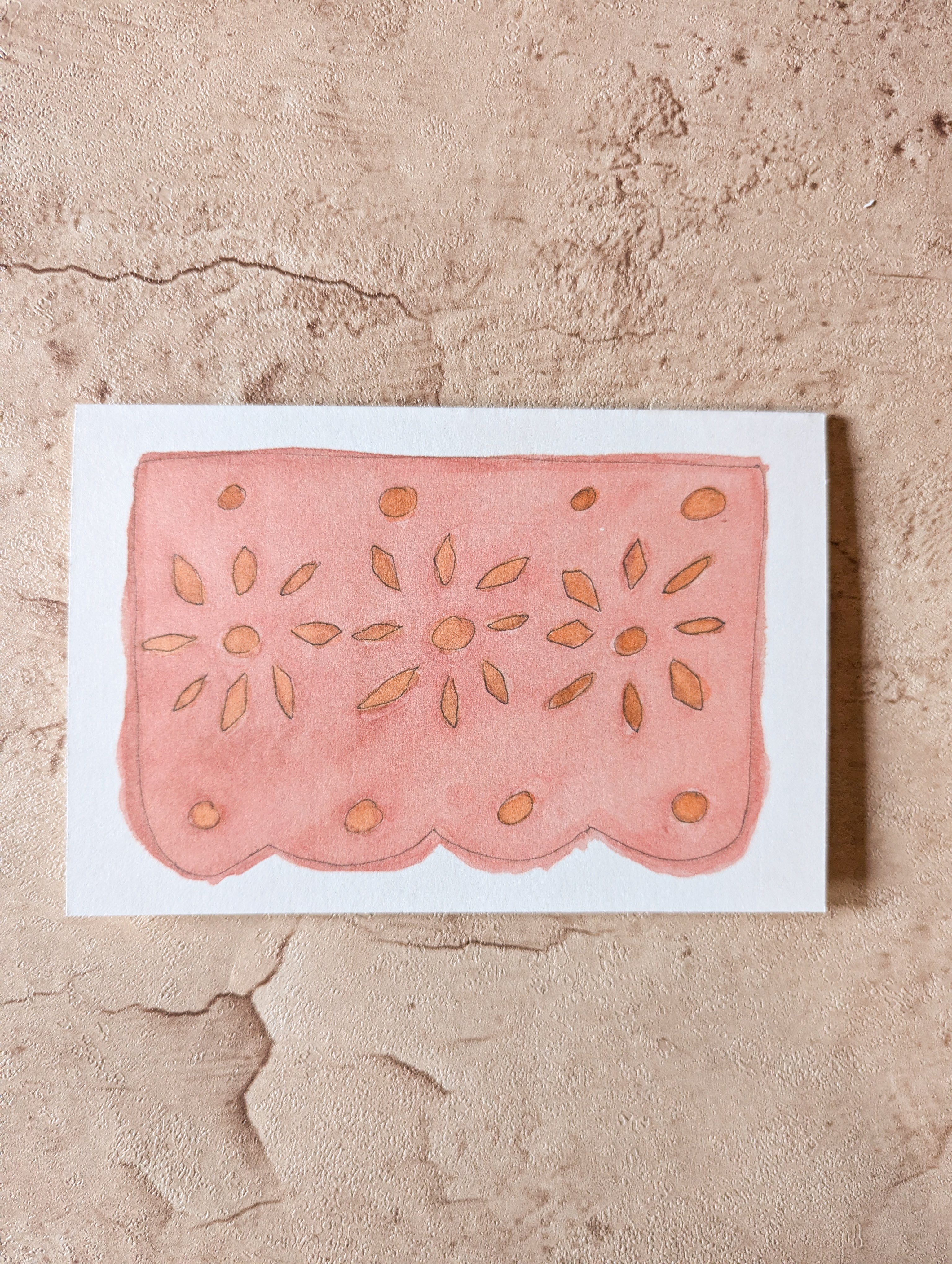 Red Papel Card