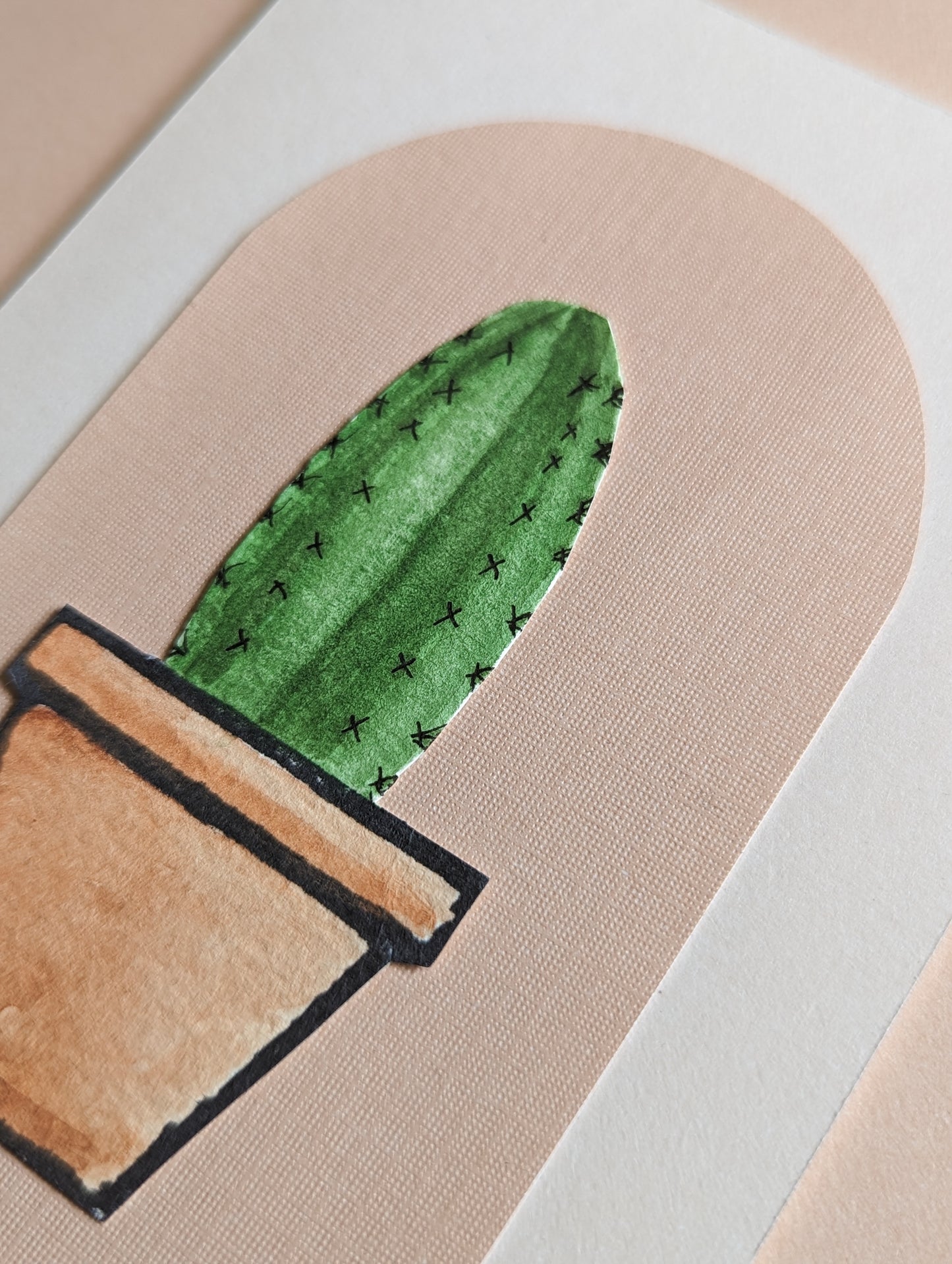 Cactus Handmade Card